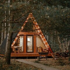 Глэмпинг А-Ферма, Московская область