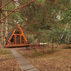 Глэмпинг А-Ферма, Московская область