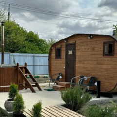 Глэмпинг у реки, Республика Адыгея