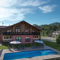 Шале Рыжий Кот, Республика Алтай