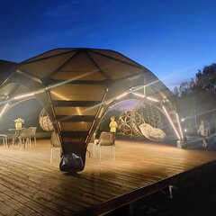 Глэмпинг The Les, Московская область