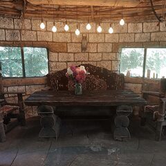 Дом из сруба на большой зеленой территории , Московская область