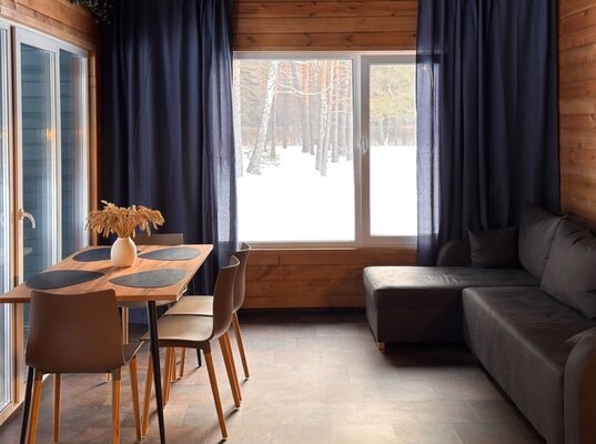 Дом 2-местный 2-комнатный (Зеленая хижина)