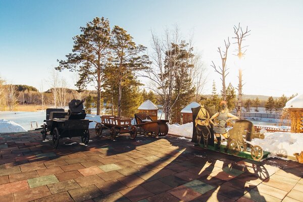 Открытие термального бассейна (