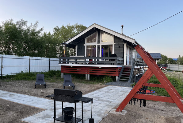 Дом 4-местный 1-комнатный (с баней)