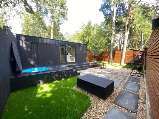 Домик 2-комнатный 1-комнатный (с купелью)