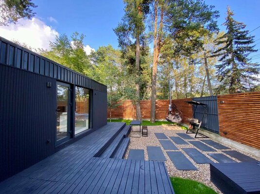 Домик 2-комнатный 1-комнатный (с купелью)