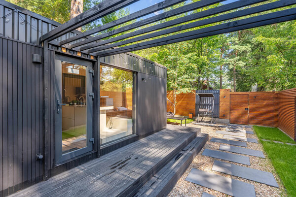 Домик 2-комнатный 1-комнатный (с купелью)