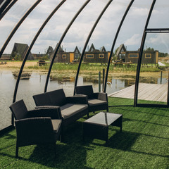 Глэмпинг Мандала Домики у Озера, Челябинская область