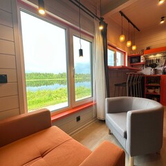 Коттедж Берег на троих, Псковская область