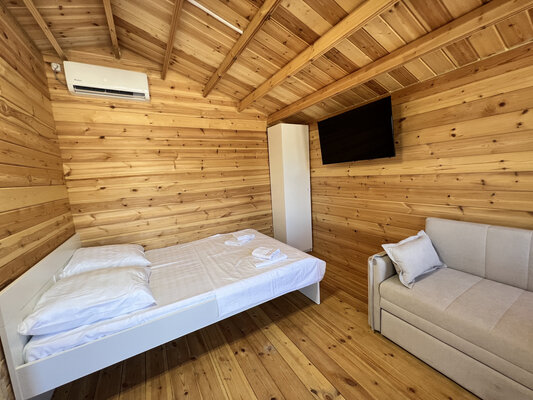 Коттедж 3-местный 1-комнатный