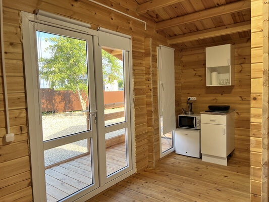 Коттедж 3-местный 1-комнатный