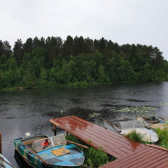 Дом в аренду на берегу реки Тулокса, Республика Карелия