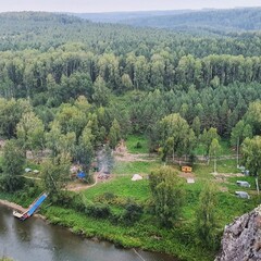 Кемпинг  Таежник, Новосибирская область