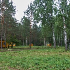 Кемпинг  Таежник, Новосибирская область