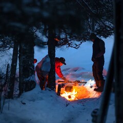 Кемпинг  Таежник, Новосибирская область