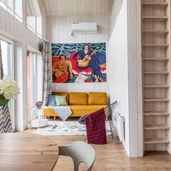 Дом Барн ближний — Лес_Озеро_Дом, Московская область