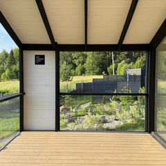 Дом Кедр Видовой с панорамной сауной и чаном Лес_Озеро_Дом, Московская область