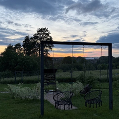 Дом Кедр Видовой с панорамной сауной и чаном Лес_Озеро_Дом, Московская область