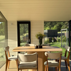 Дом Кедр Видовой с панорамной сауной и чаном Лес_Озеро_Дом, Московская область