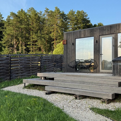 Дом Кедр Видовой с панорамной сауной и чаном Лес_Озеро_Дом, Московская область