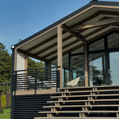 Дом Кедр Видовой с панорамной сауной и чаном Лес_Озеро_Дом, Московская область