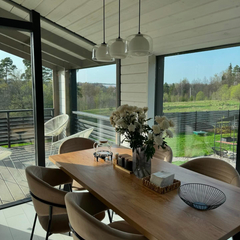 Дом Кедр Видовой с панорамной сауной и чаном Лес_Озеро_Дом, Московская область