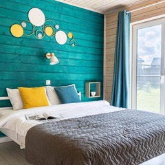 Дом Видовой White с сауной и чаном Лес_Озеро_Дом, Московская область