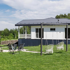 Дом Видовой White с сауной и чаном Лес_Озеро_Дом, Московская область