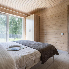 Дом Видовой White с сауной и чаном Лес_Озеро_Дом, Московская область