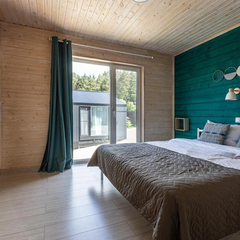 Дом Видовой White с сауной и чаном Лес_Озеро_Дом, Московская область