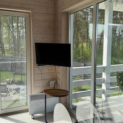 Дом Видовой White с сауной и чаном Лес_Озеро_Дом, Московская область