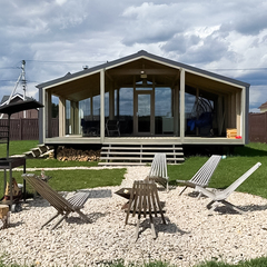 Дом Дубльдом с камином Лес_Озеро_Дом, Московская область