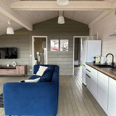 Дом Дубльдом с камином Лес_Озеро_Дом, Московская область