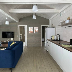 Дом Дубльдом с камином Лес_Озеро_Дом, Московская область