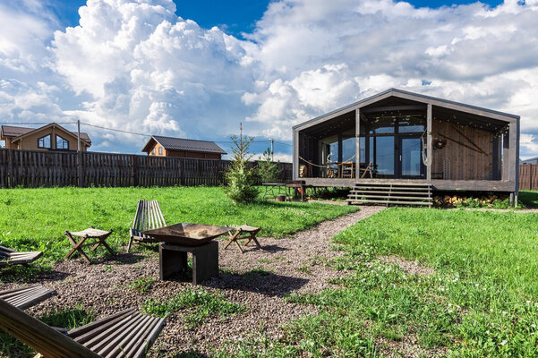 Уютный с сауной Лес_Озеро_Дом — фото 1