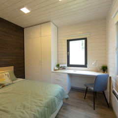 Дом Опен с баней и чаном Лес_Озеро_Дом, Московская область