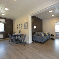 Дом Опен с баней и чаном Лес_Озеро_Дом, Московская область