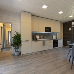 Дом Опен с баней и чаном Лес_Озеро_Дом, Московская область