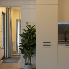 Дом Опен с баней и чаном Лес_Озеро_Дом, Московская область