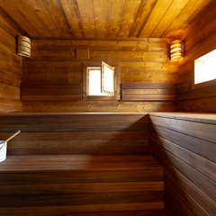 Дом Опен с баней и чаном Лес_Озеро_Дом, Московская область