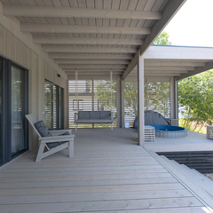 Дом Опен с баней и чаном Лес_Озеро_Дом, Московская область