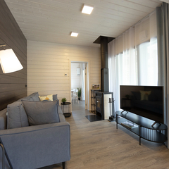 Дом Опен с баней и чаном Лес_Озеро_Дом, Московская область