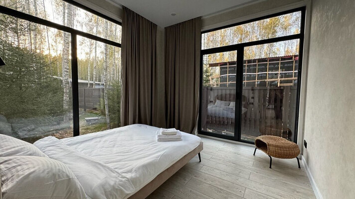 Лесной с сауной и чаном Лес_Озеро_Дом — фото 1