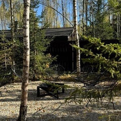 Дом Лесной с сауной и чаном Лес_Озеро_Дом, Московская область