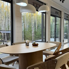 Дом Лесной с сауной и чаном Лес_Озеро_Дом, Московская область