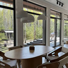 Дом Лесной с сауной и чаном Лес_Озеро_Дом, Московская область