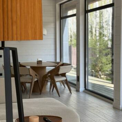 Дом Лесной с сауной и чаном Лес_Озеро_Дом, Московская область