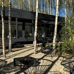 Дом Лесной с сауной и чаном Лес_Озеро_Дом, Московская область