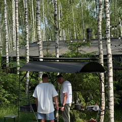 Дом Лесной с сауной и чаном Лес_Озеро_Дом, Московская область